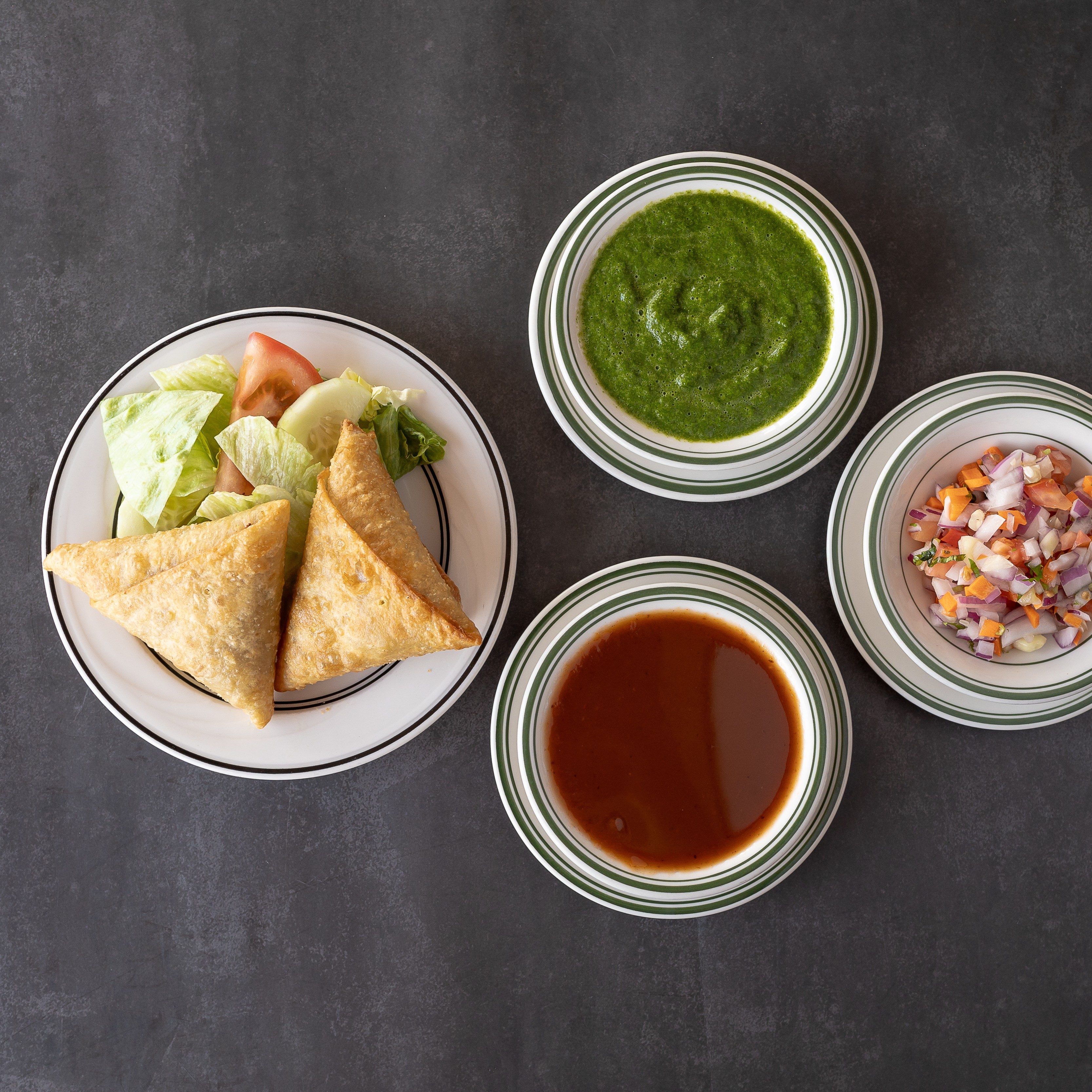 Meat Samosa.