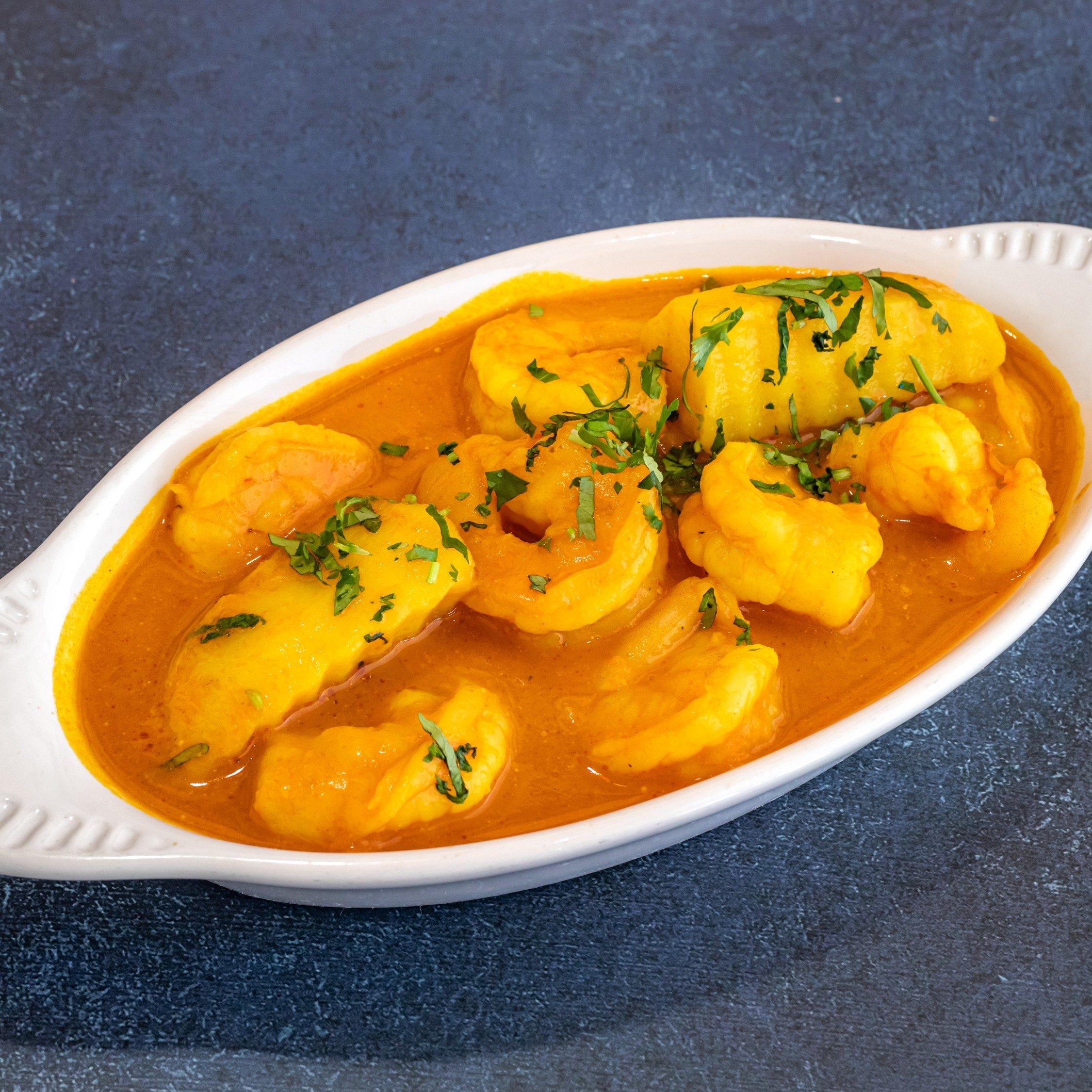 Shrimp Vindaloo.