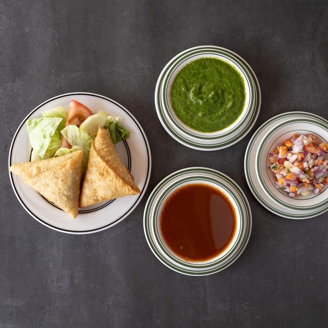 Vegetable Samosa.