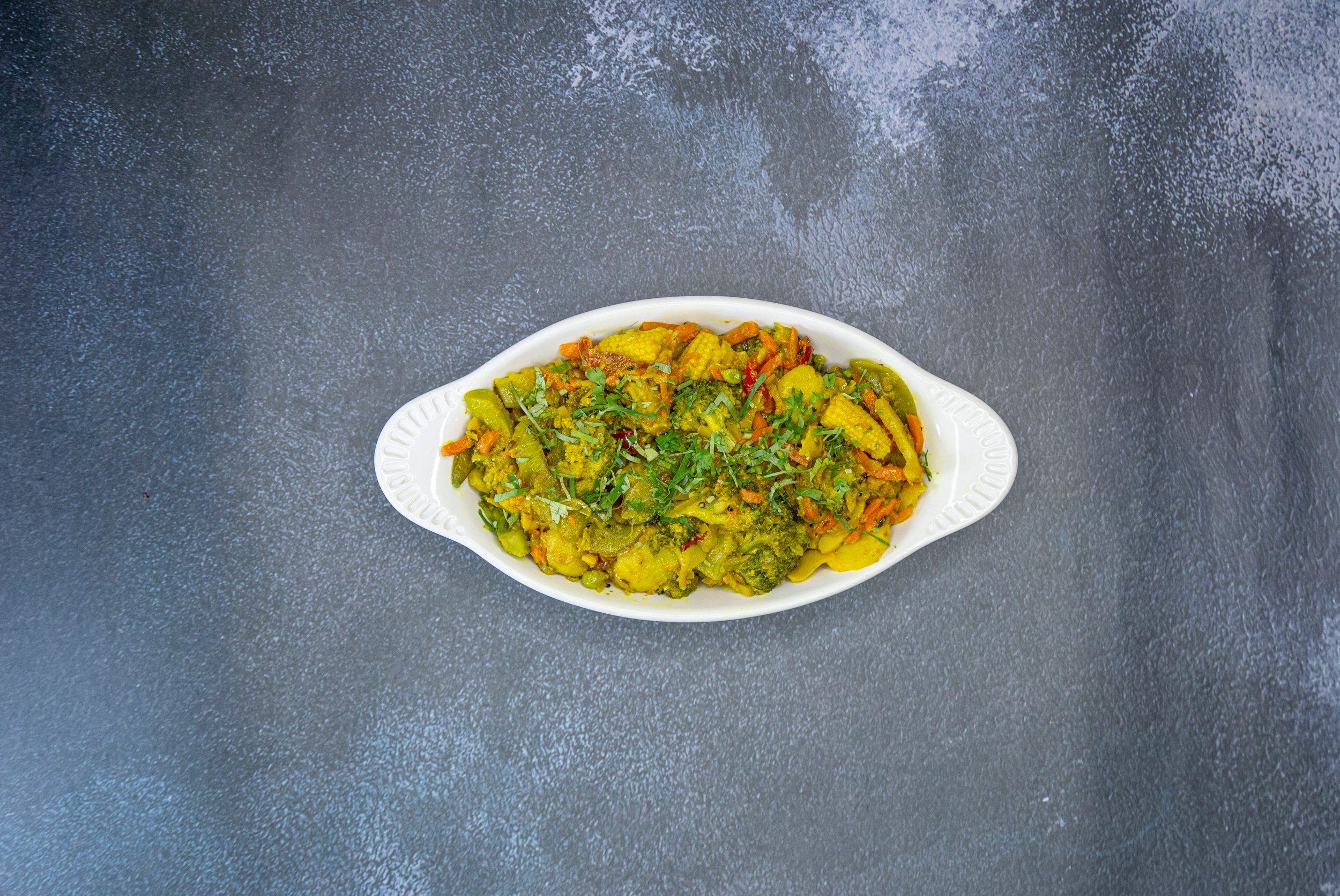 Mixed Vegetable Curry.