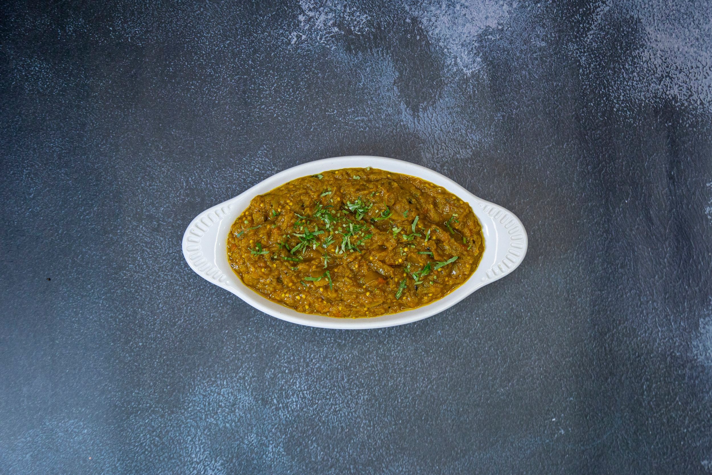Eggplant Bharta.
